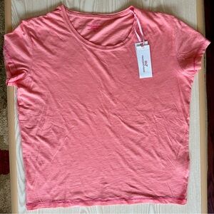 Vineyard Vines Surftee Heather Peach Color T-Shirt Women 100% Cotton